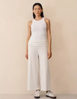 Roll Top Ankle Grazer Lounge Trousers