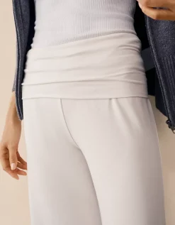Roll Top Ankle Grazer Lounge Trousers