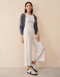 Roll Top Ankle Grazer Lounge Trousers