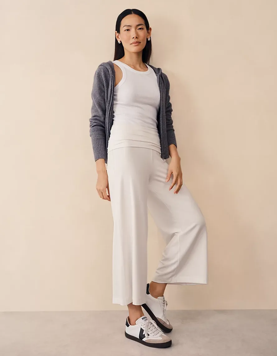 Roll Top Ankle Grazer Lounge Trousers