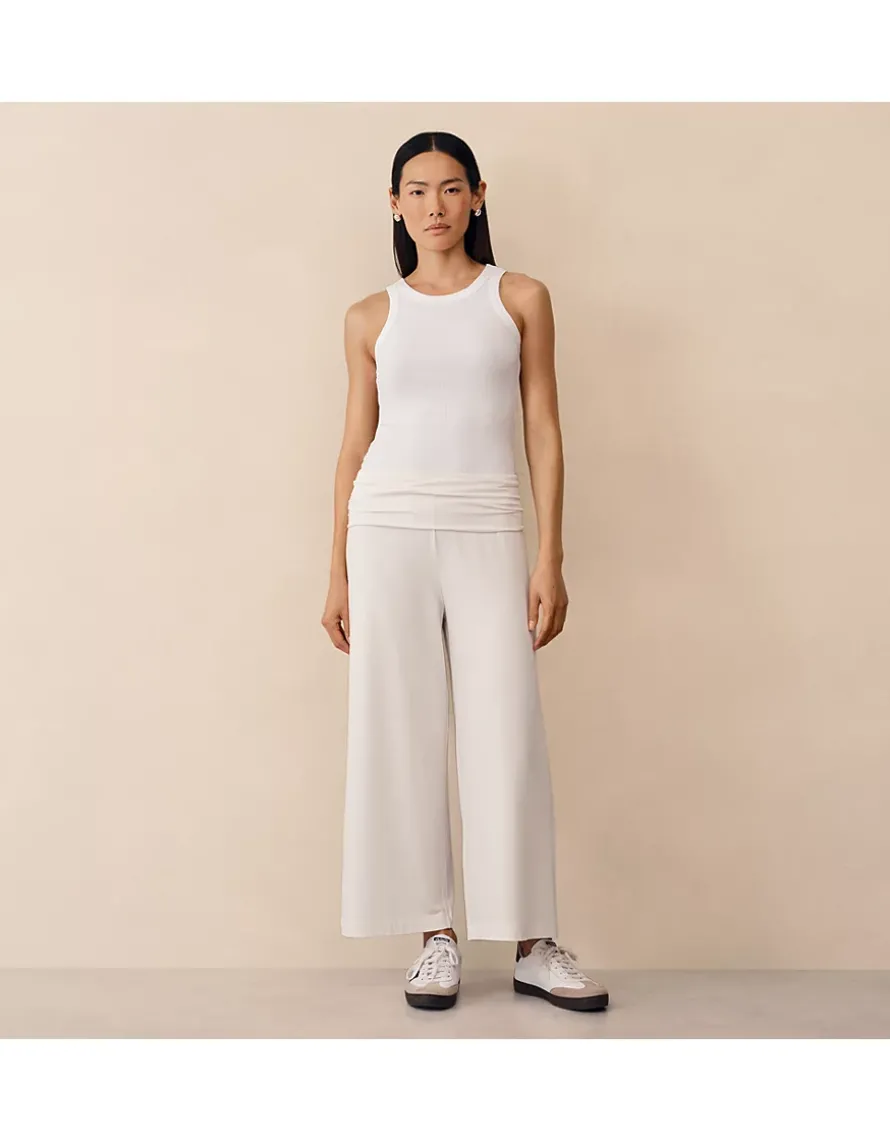 Roll Top Ankle Grazer Lounge Trousers