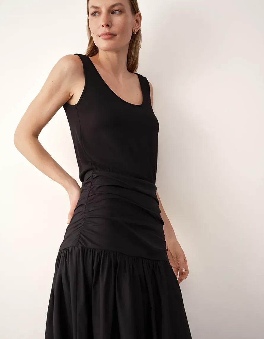 Ruched Seam Dress