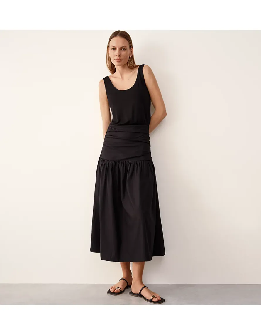Ruched Seam Dress