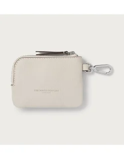 Saffiano Coin Purse Keyring