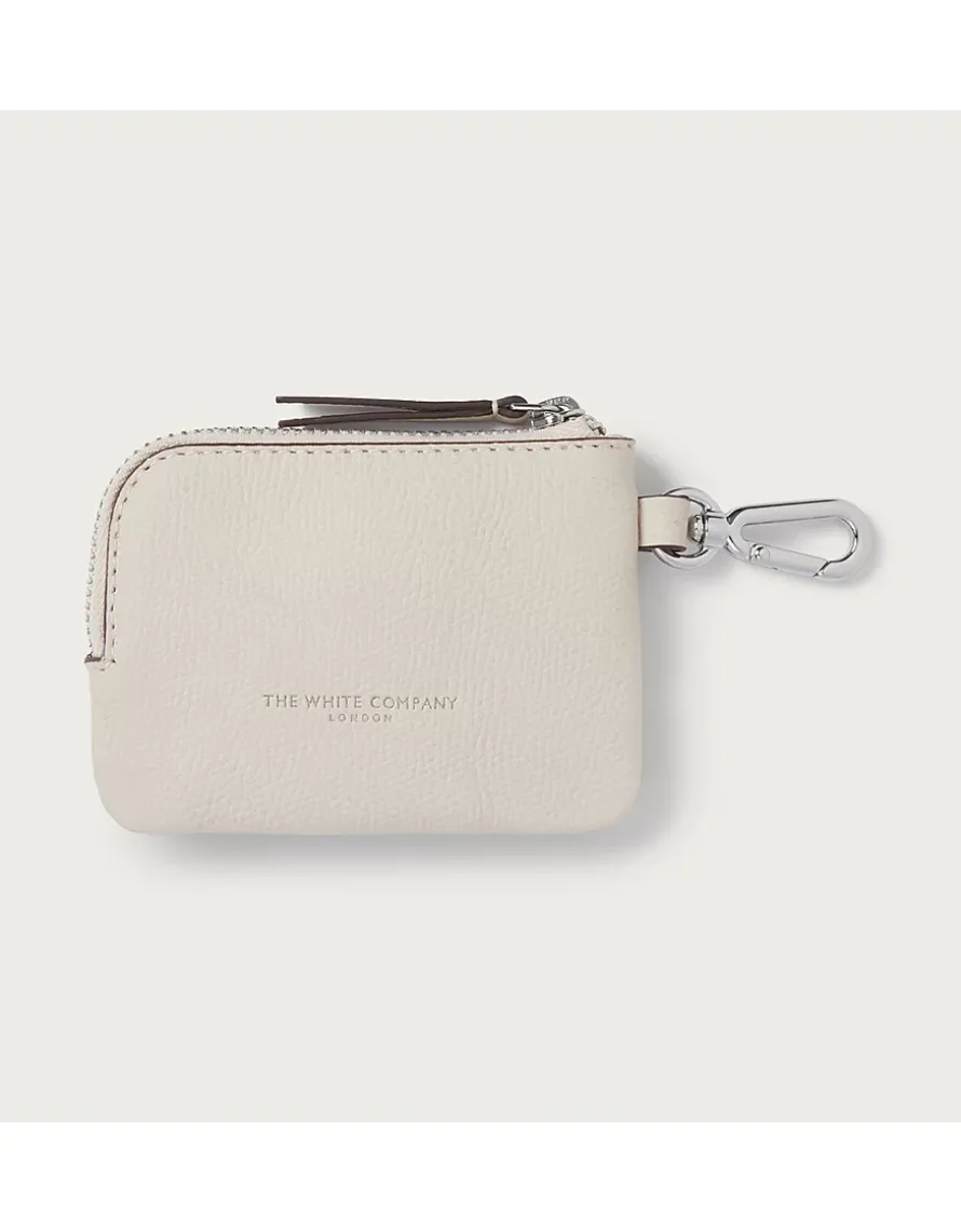 Saffiano Coin Purse Keyring