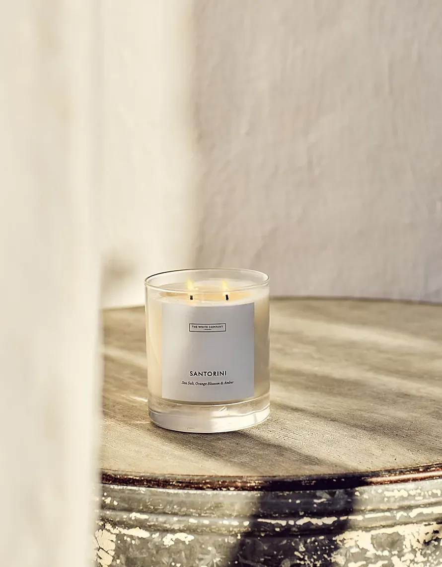 Santorini Luxury 2 Wick Candle