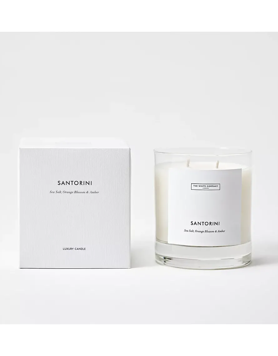 Santorini Luxury 2 Wick Candle