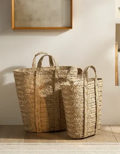 Seagrass Tall Baskets – Set of 2