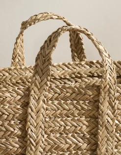 Seagrass Tall Baskets – Set of 2