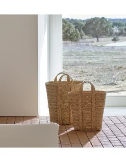Seagrass Tall Baskets – Set of 2