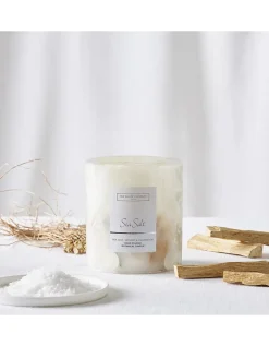 Sea Salt Botanical Candle – Medium