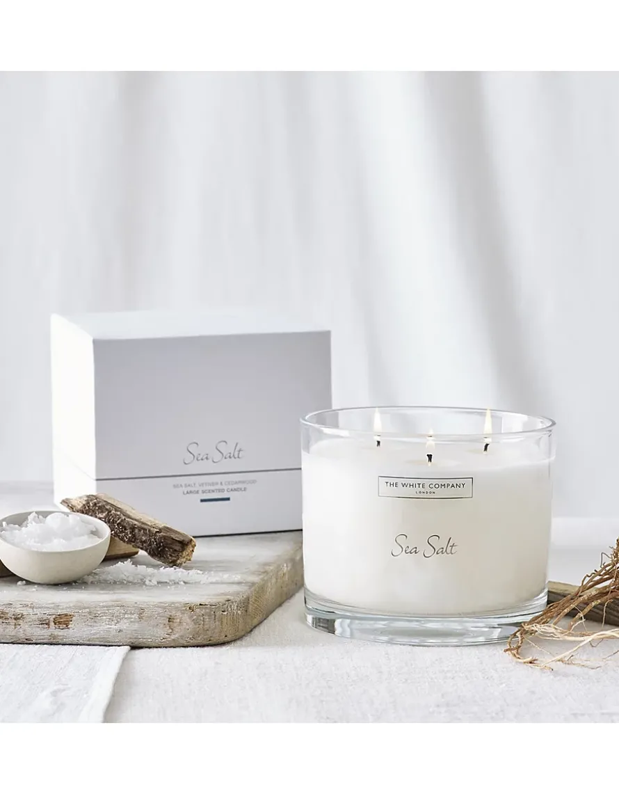 Sea Salt Large Candle