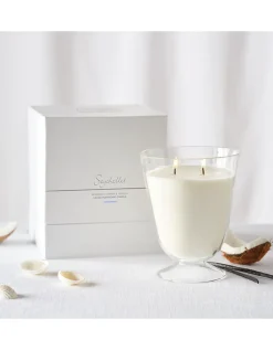 Seychelles Glass Large Candle