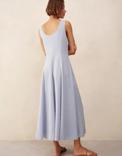 Shaped Scoop Neck Dress