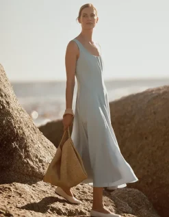 Shaped Scoop Neck Dress