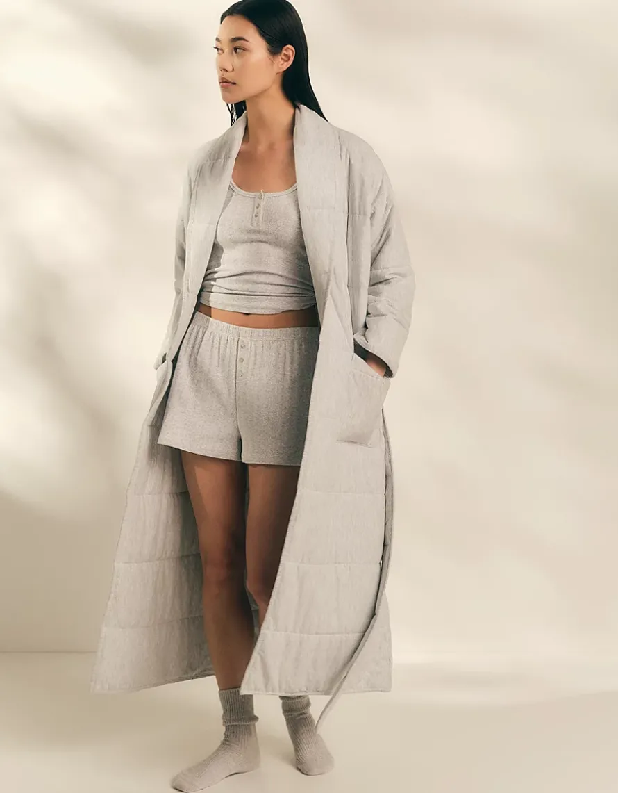 Shawl Collar Duvet Robe
