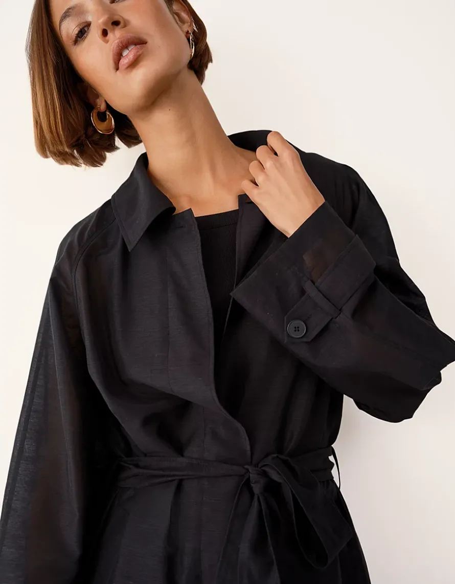 Sheer City Coat