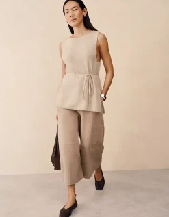 Side Tie Tunic with Cashmere