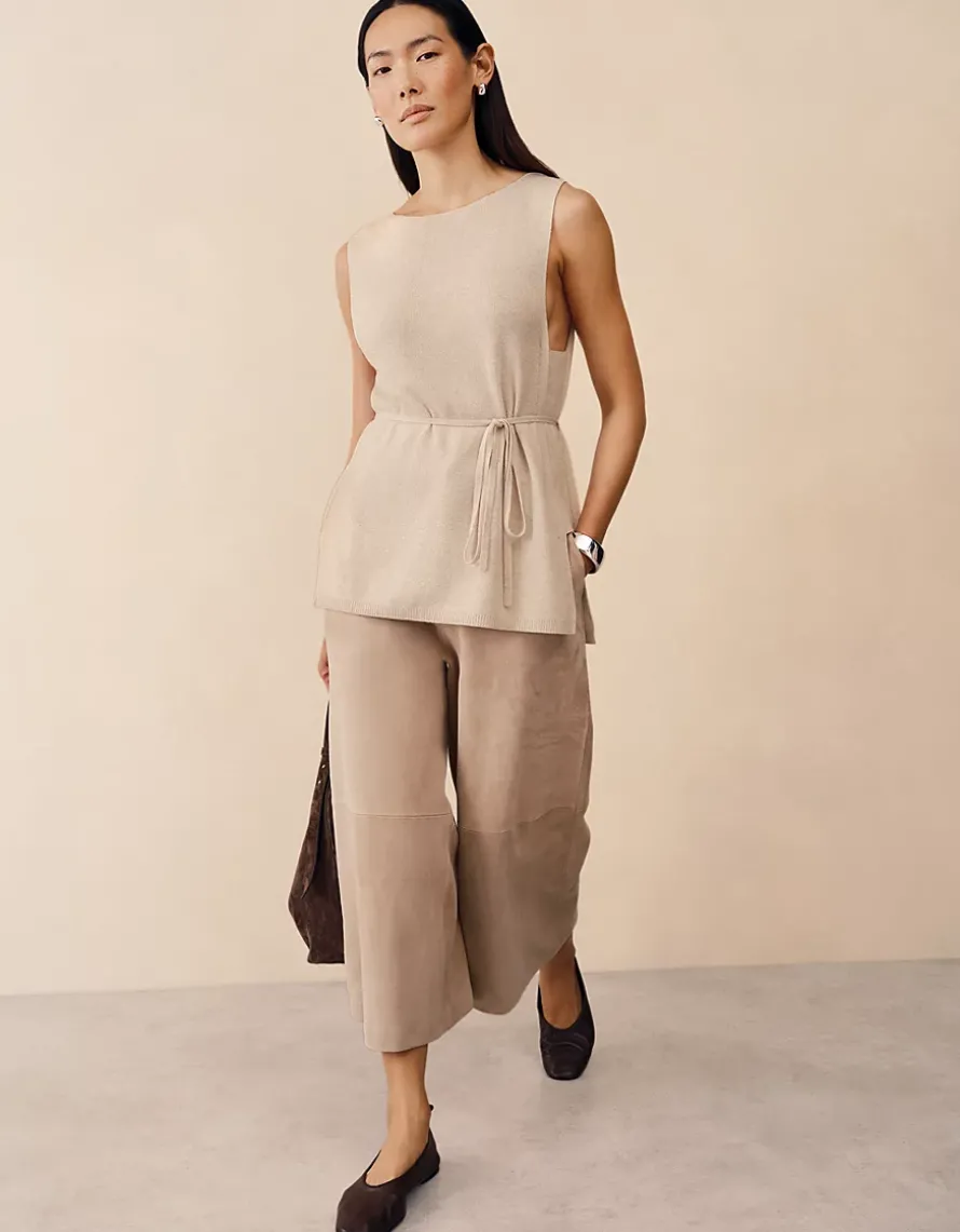 Side Tie Tunic with Cashmere