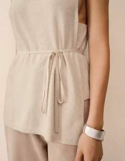Side Tie Tunic with Cashmere