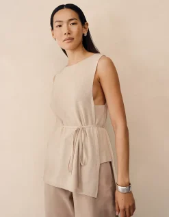Side Tie Tunic with Cashmere
