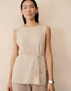 Side Tie Tunic with Cashmere