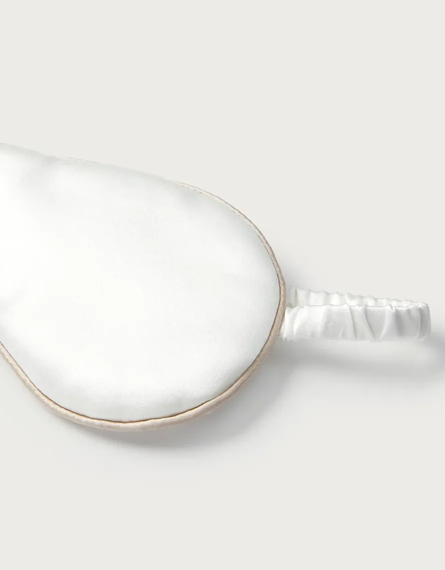 Silk Piped Eye mask