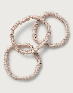 Silk Skinny Sleep Scrunchies - Set of 3