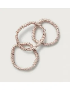 Silk Skinny Sleep Scrunchies - Set of 3