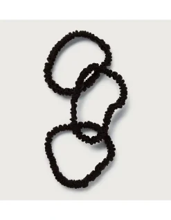 Silk Skinny Sleep Scrunchies - Set of 3