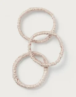 Silk Skinny Sleep Scrunchies - Set of 3