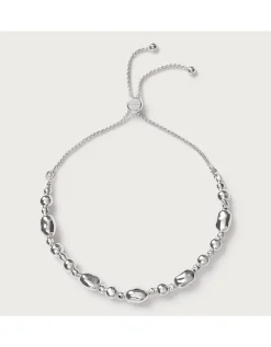 Silver Droplet Friendship Bracelet