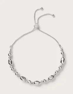 Silver Droplet Friendship Bracelet