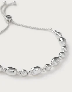 Silver Droplet Friendship Bracelet
