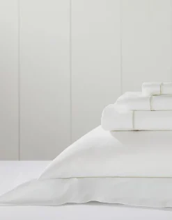 Single Row Cord 200 Thread Count Egyptian Cotton Bed Linen Collection