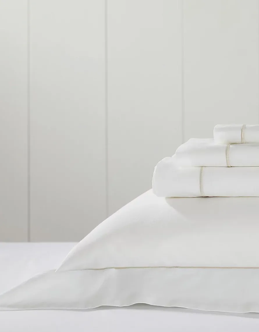 Single Row Cord 200 Thread Count Egyptian Cotton Bed Linen Collection