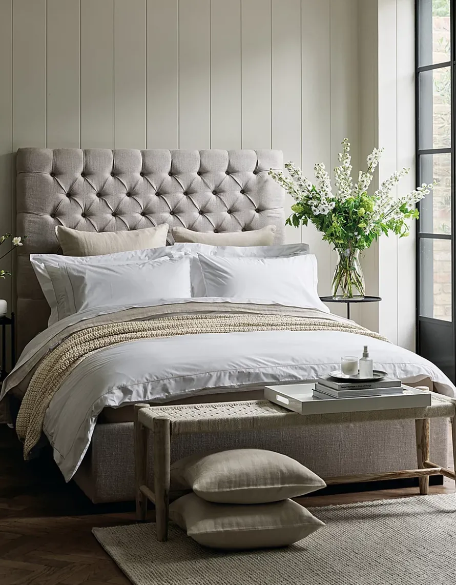 Single Row Cord 200 Thread Count Egyptian Cotton Bed Linen Collection