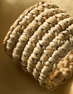 Sisal Napkin Rings – Set of 4