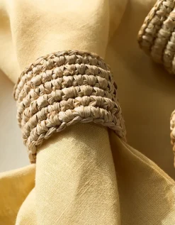 Sisal Napkin Rings – Set of 4