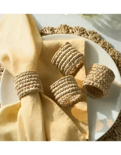 Sisal Napkin Rings – Set of 4