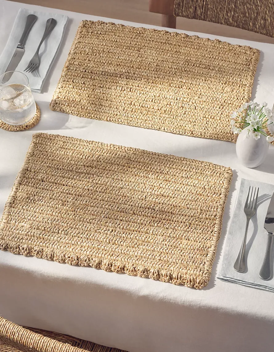 Sisal Rectangular Placemats – Set of 2