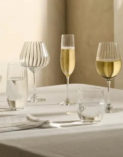 Skye Optic Champagne Flutes – Set of 4