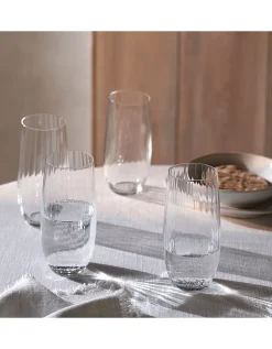 Skye Optic Highball Glasses – Set of 4