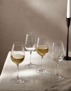 Skye Optic Wine Glasses – Set of 4