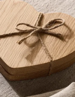 Small Rustic Heart Boards – Set of 2