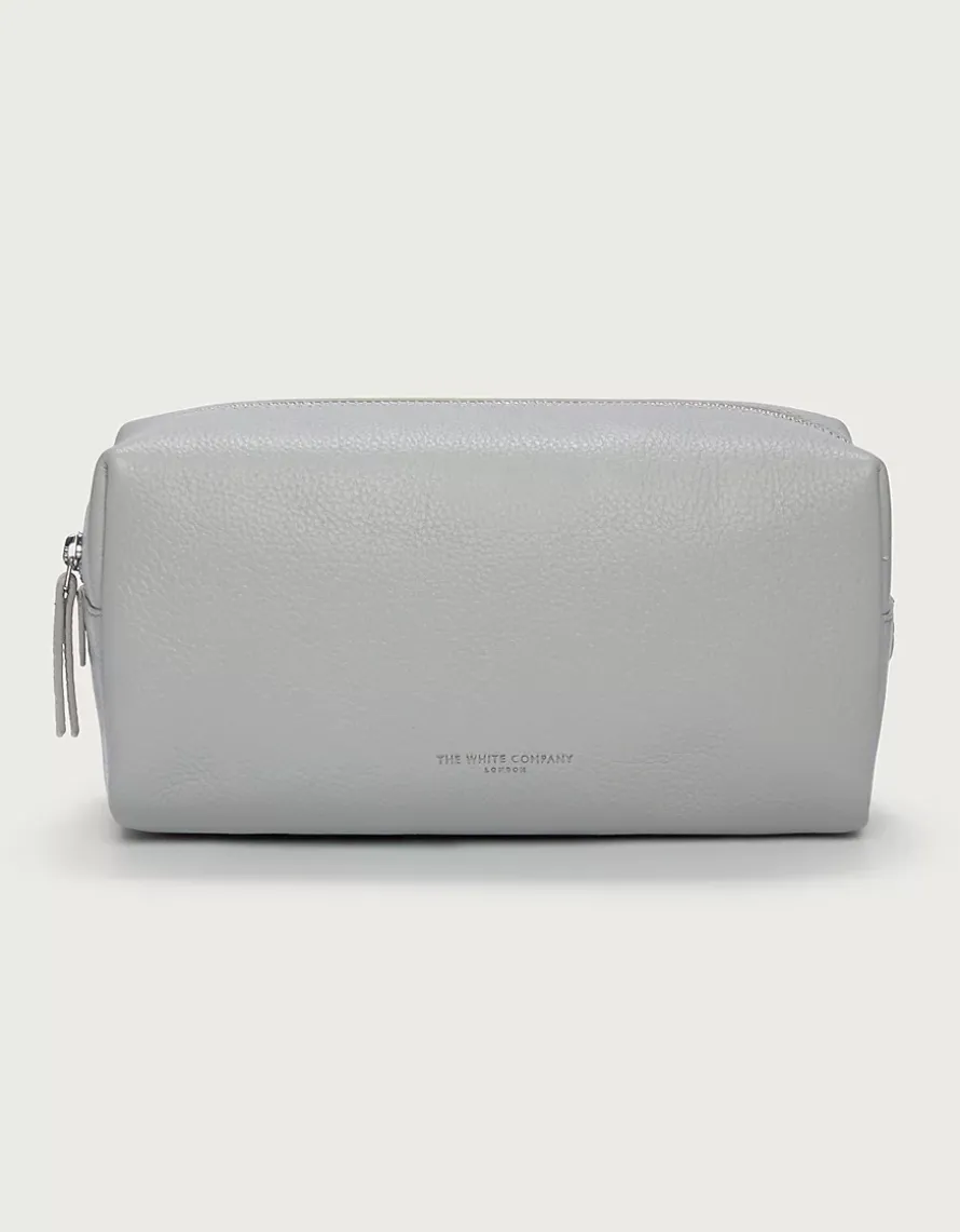 Soft Leather Make Up Bag