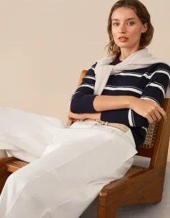 Stripe Jumper with Cotton
