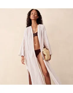 Stripe Relaxed Shirt Dress