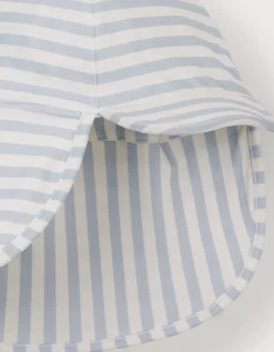 Stripe Reversible Swim Hat (0–24mths)