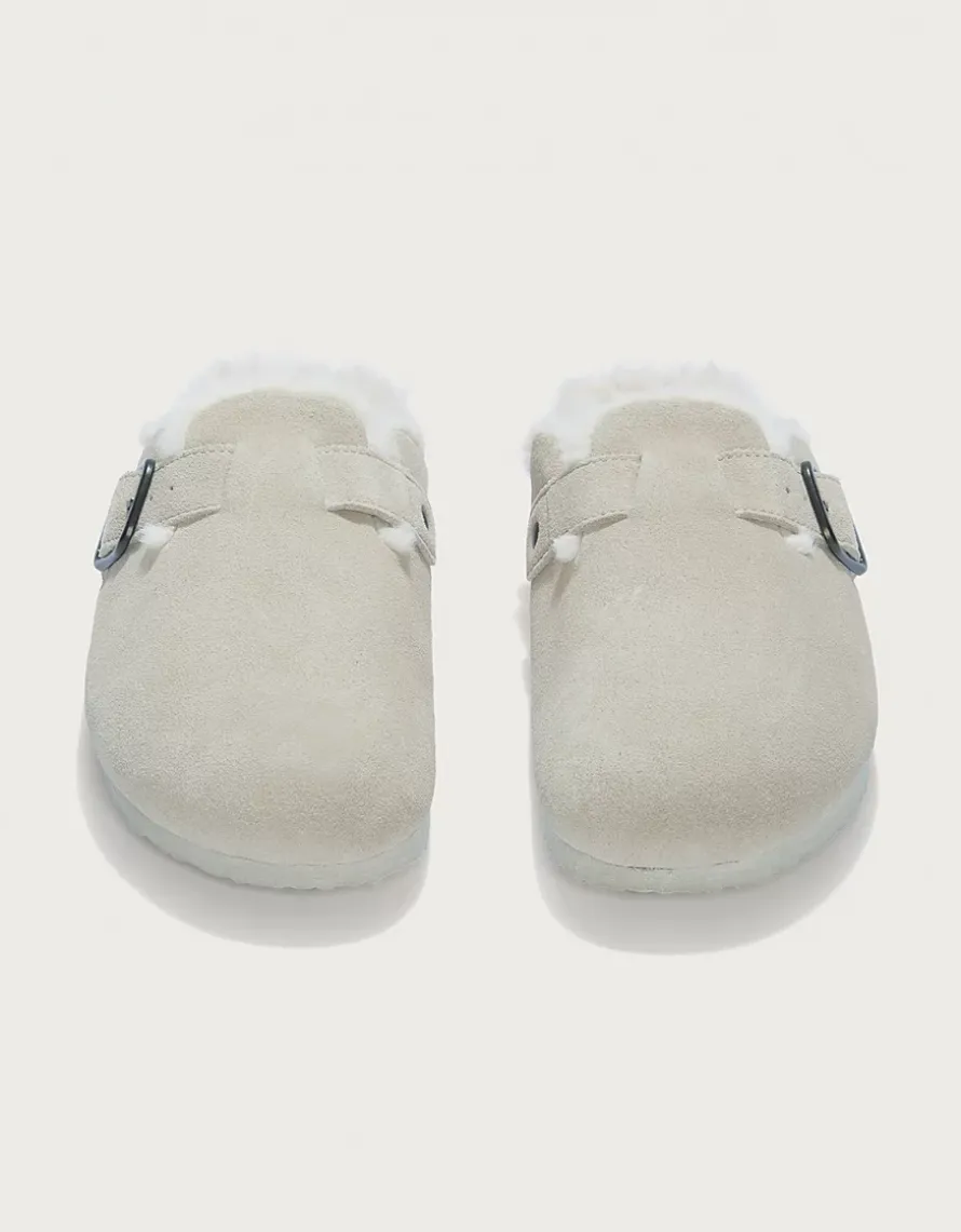 Suede Corkbed Mule Slipper